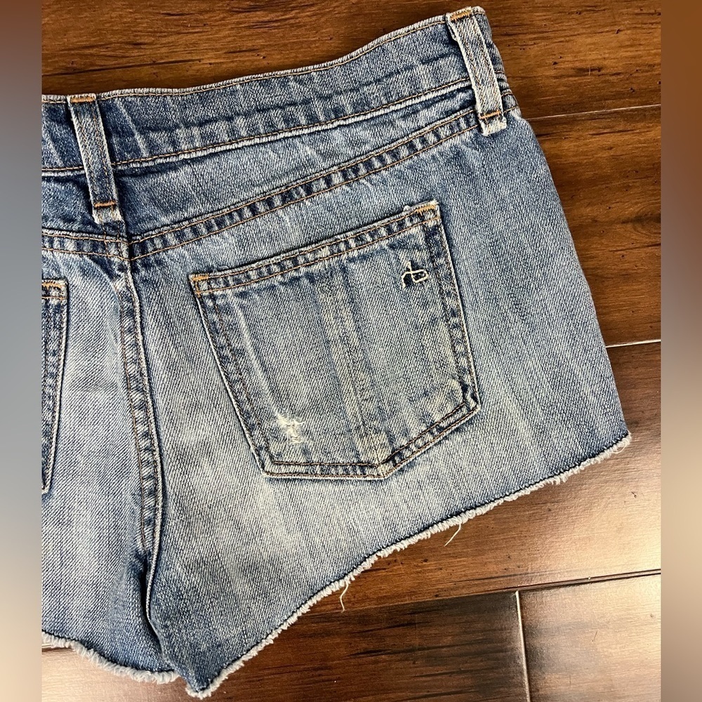 Rag & Bone The Mila Short in Moss - Size 26 - Picture 6 of 7